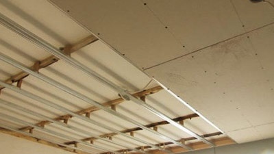 紙面石膏板板縫、控制縫的處理技術(shù)